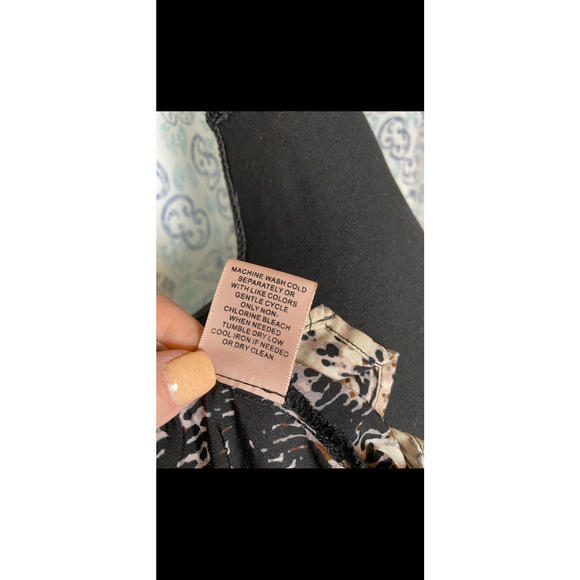 Philosophy Womens Long Sleeve Button‎ Down Top Size Medium - Picture 5 of 7